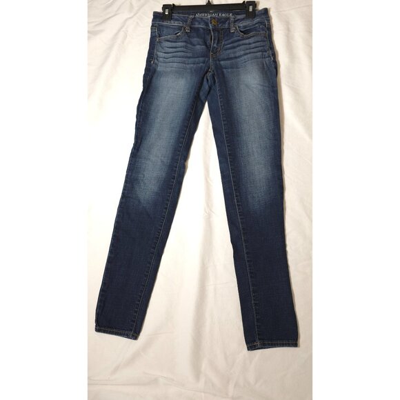American Eagle Outfitters Super Stretch Denim Jegging Size 2 Long Women's - Picture 6 of 7